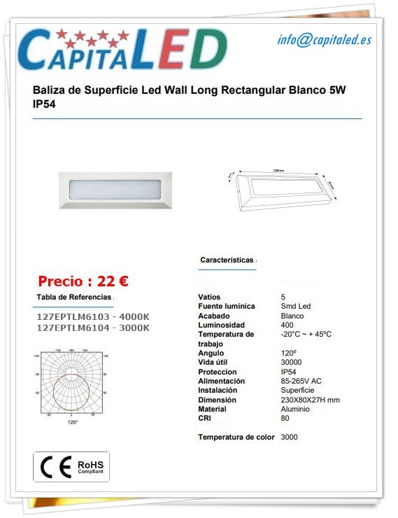 8.2.1. 128 Baliza Sup Rect BL LM6104-3