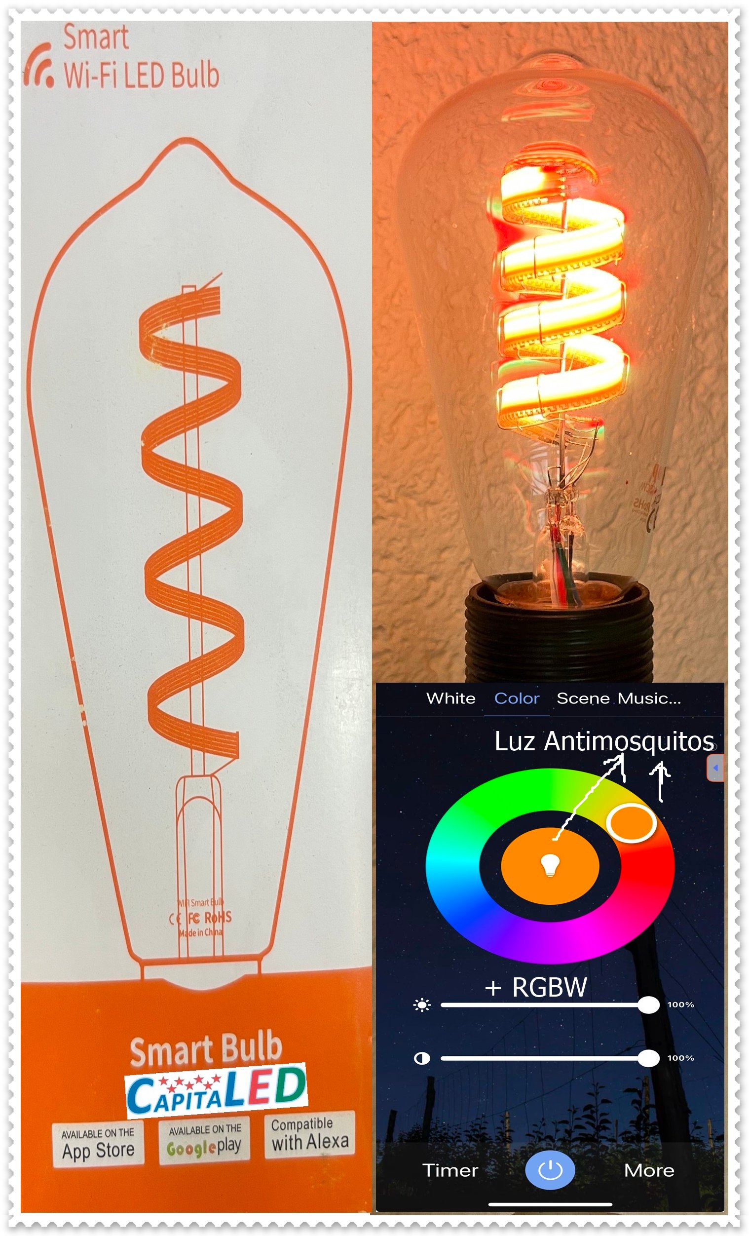 Edison RGBW Antimosquitos 1